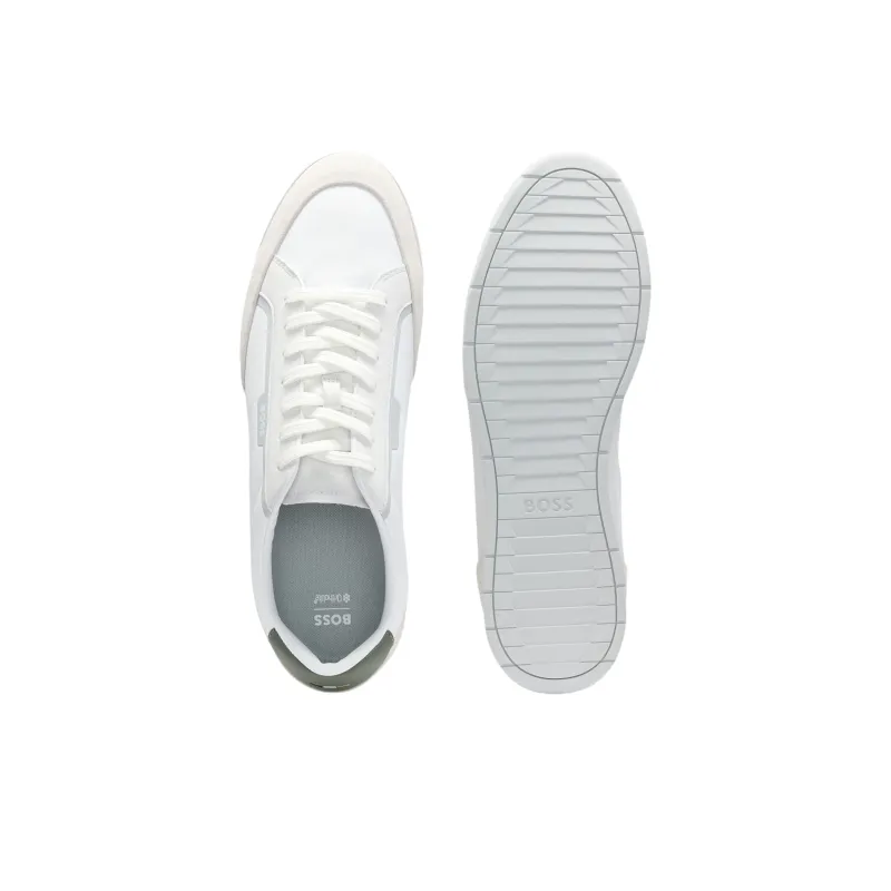 HUGO BOSS Low Top Casual Shoes Men's White-3