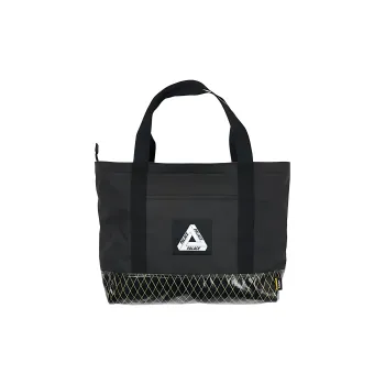 PALACE Cotton Canvas Tote Bag, Shopping Bag, Shoulder Bag, Handbag Regular Unisex Black