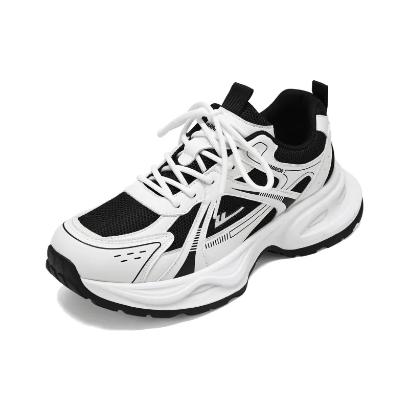 Warrior Abrasion Resistant Lightweight Height Increasing Low Top Chunky Sneakers Unisex-18