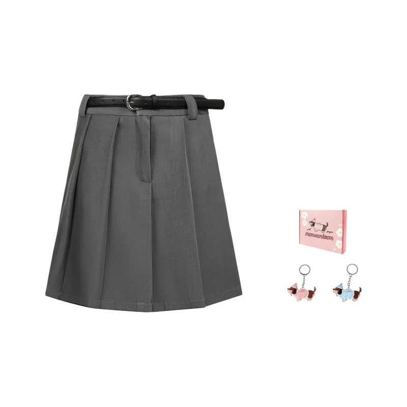 LEMANISM Casual Short Skirts Women's-5