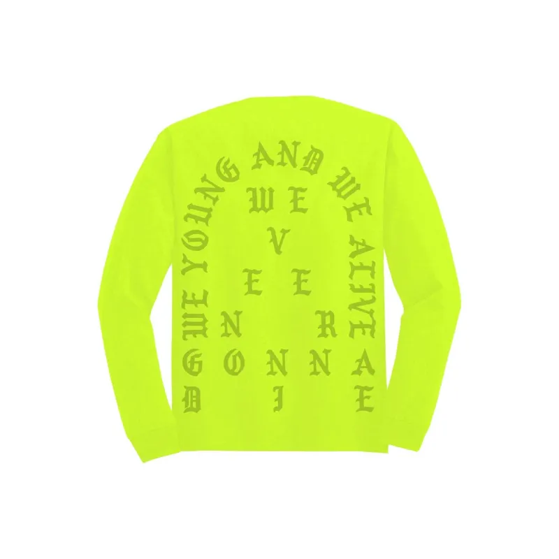 Kanye West T Shirts Men Green-1