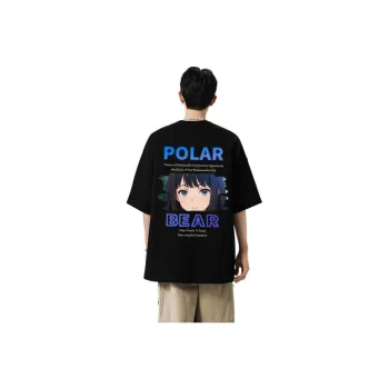 POLAR BEAR Couple Set Comfortable T Shirt Unisex