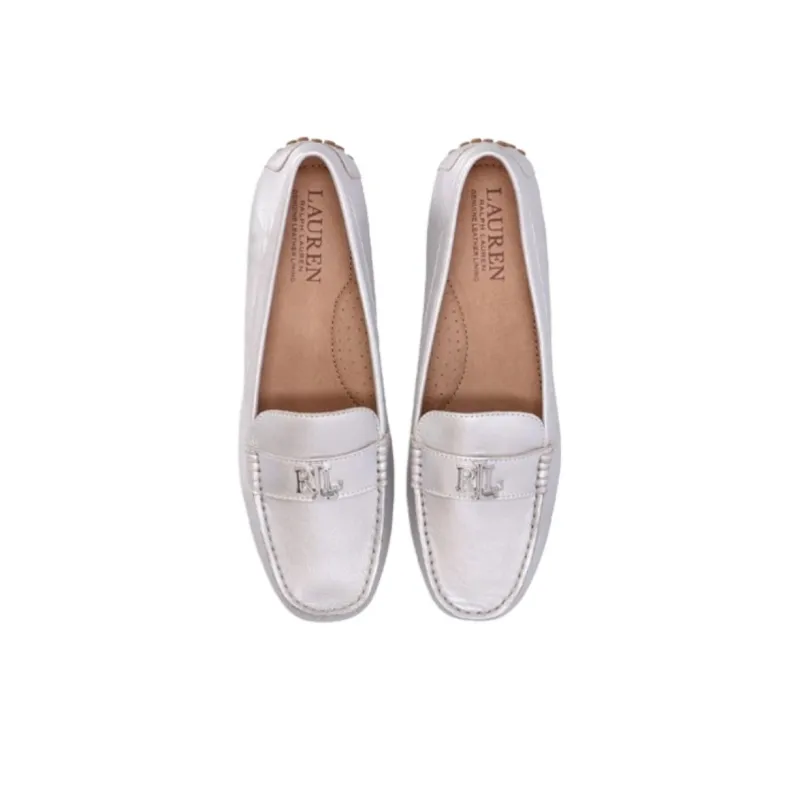 Lauren Ralph Lauren Logo-plaque Leather Loafers-4
