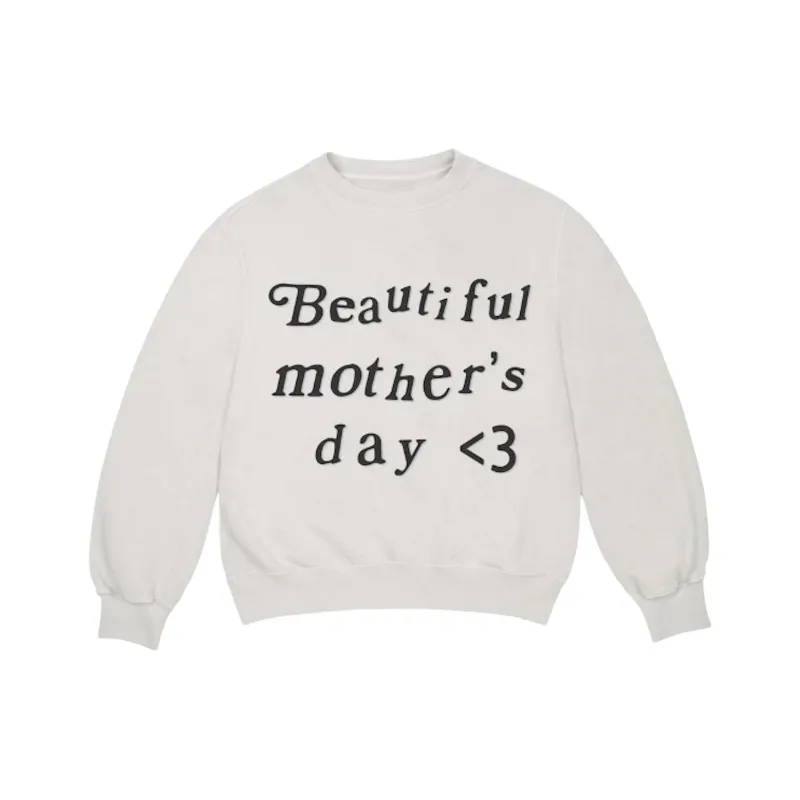 Kanye West Sweatshirt Men's Beige-0
