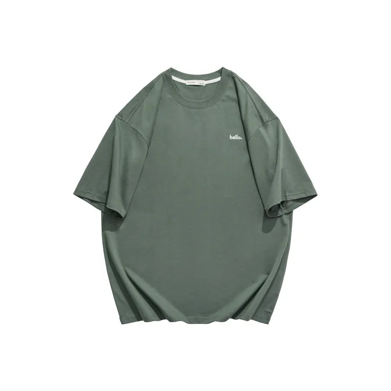 WOOD SOON Trendy Ins Casual T Shirt Couple Top Unisex-5