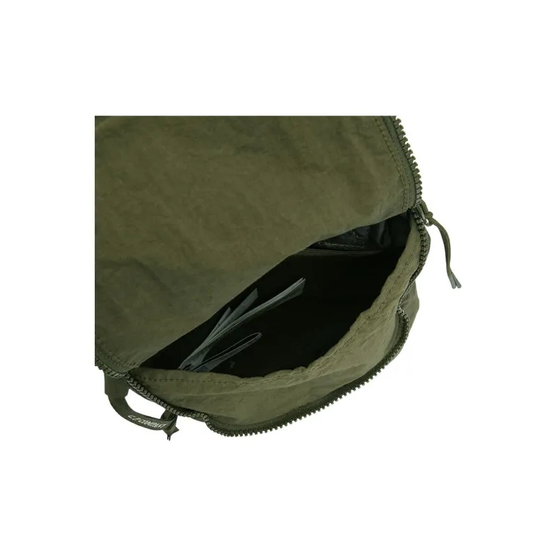 C.P.Company Polyamide Shoulder Bag, Crossbody Bag Men's Khaki Green-7
