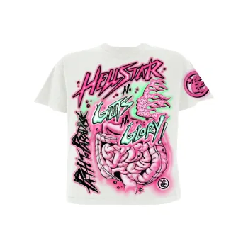 Hellstar T Shirts Men White
