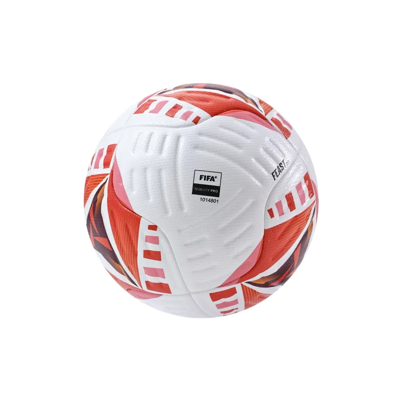 KELME Size 5 Ball Soccer PU Unisex White Red-2