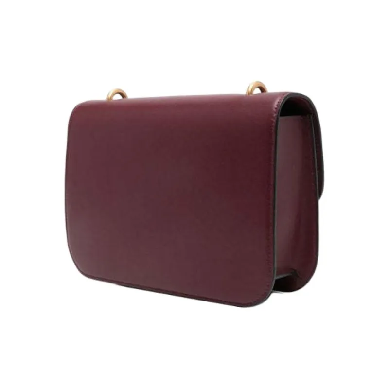 NEOUS Leather Crossbody Bag, Shoulder Bag Women's Burgundy Red-1