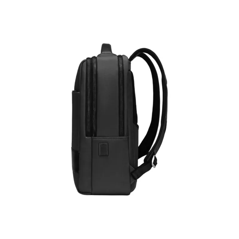 SEPTWOLVES Synthetic Leather Backpack Men's Gray-2