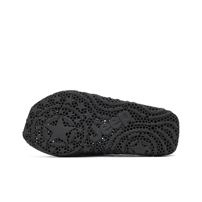 Jeep Cushioning Antibacterial Slip Resistant Quiet 3D Printed Slippers Unisex-4