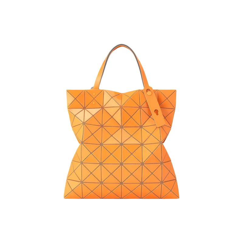 ISSEY MIYAKE Polyvinyl Chloride Resin Tote Bag, Shopping Bag, Handbag Women's Orange-0