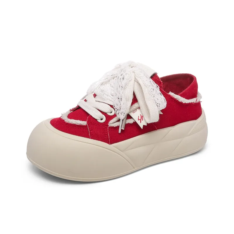 Cob Slip Resistant, Abrasion Resistant, Lightweight Low Top Skateboard Shoes Women's-24