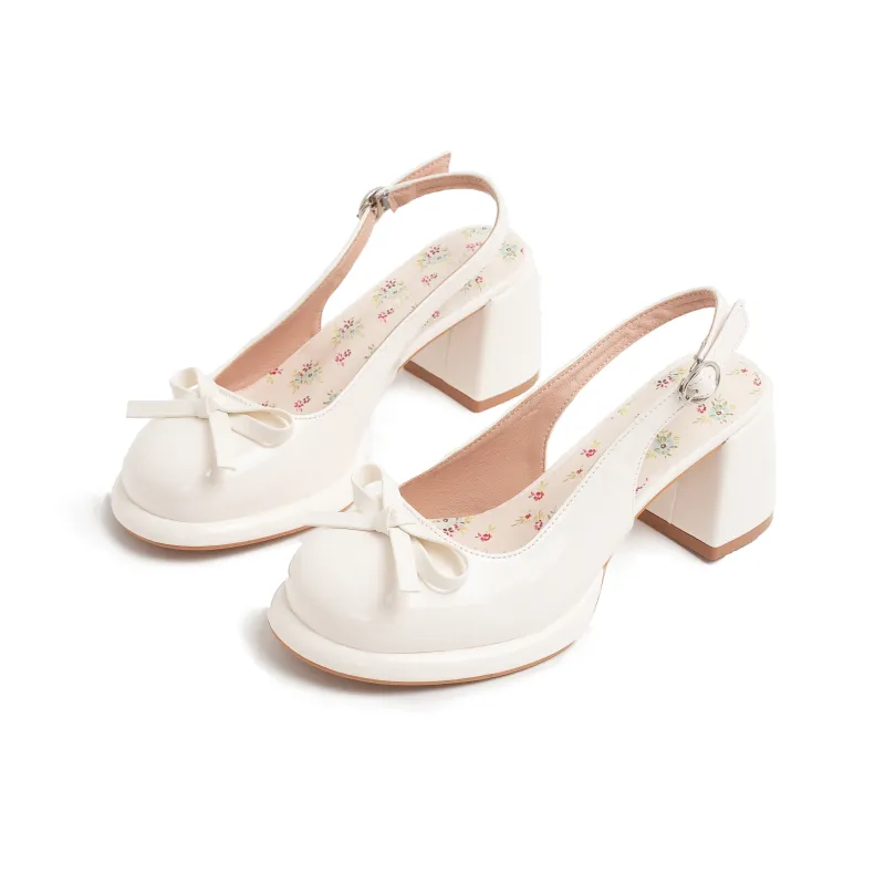 NUNZ Chunky Heel High Heels Women's-2