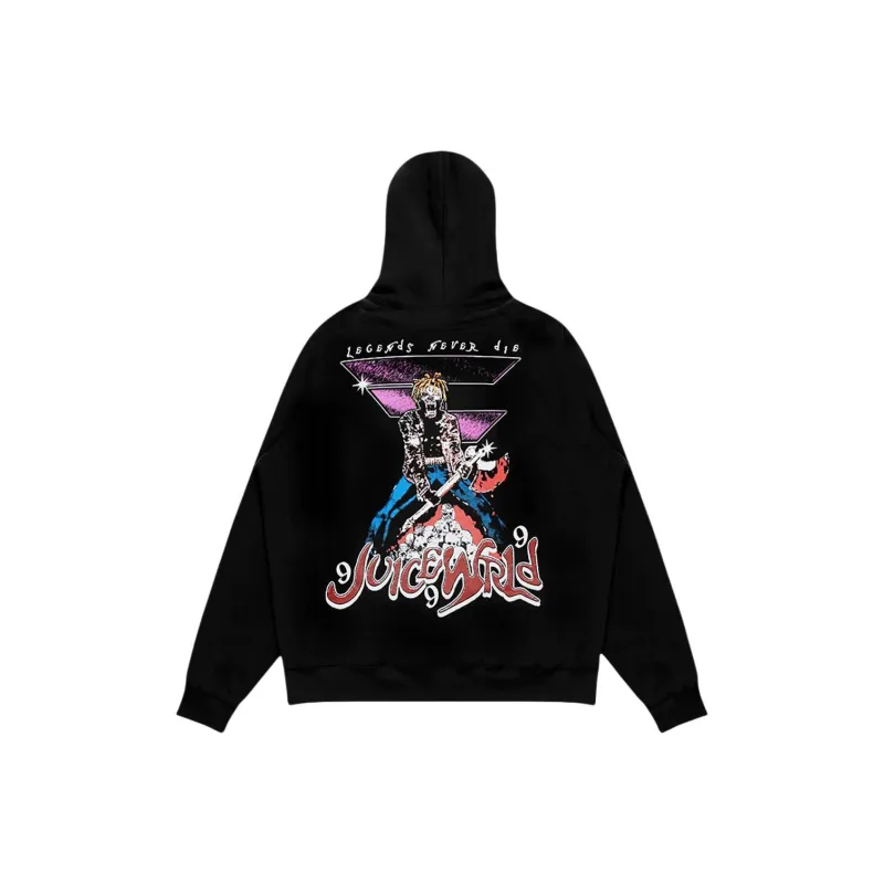 Juice Wrld x FAZE CLAN X Champion Sweatshirt Men's Black-1