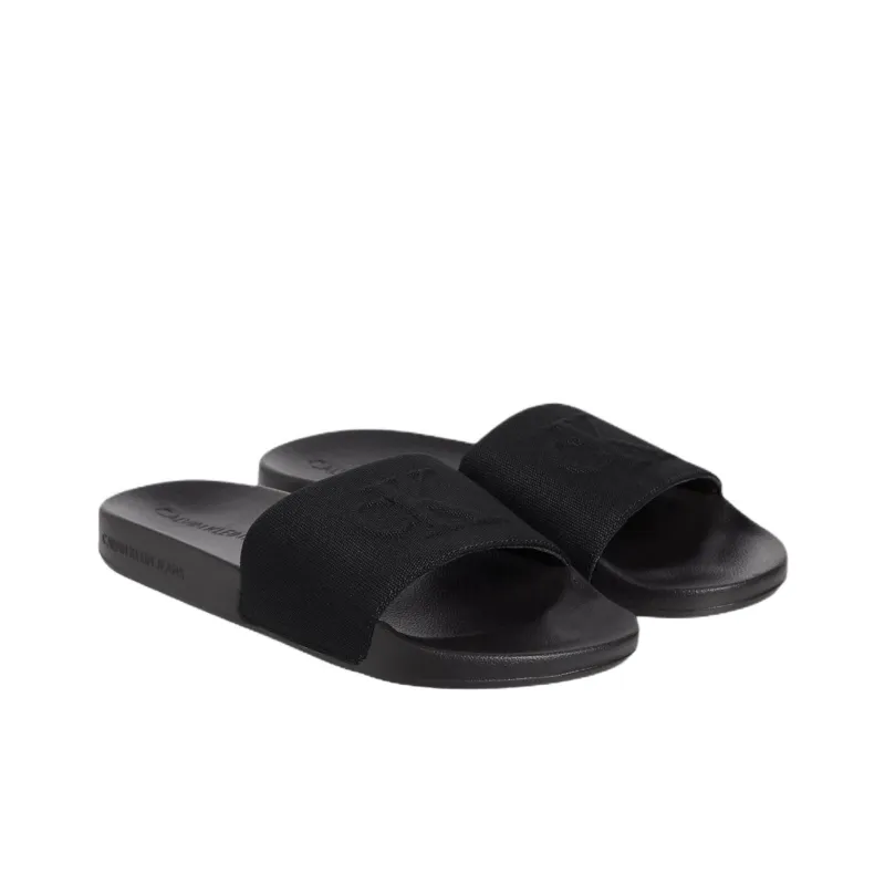 CKJ CALVIN KLEIN JEANS Slide Slippers Men's Black-2