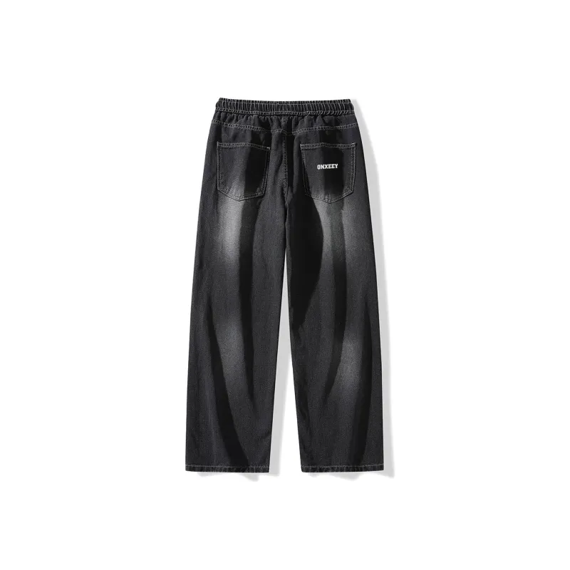 Qnxeey Jeans Unisex-13