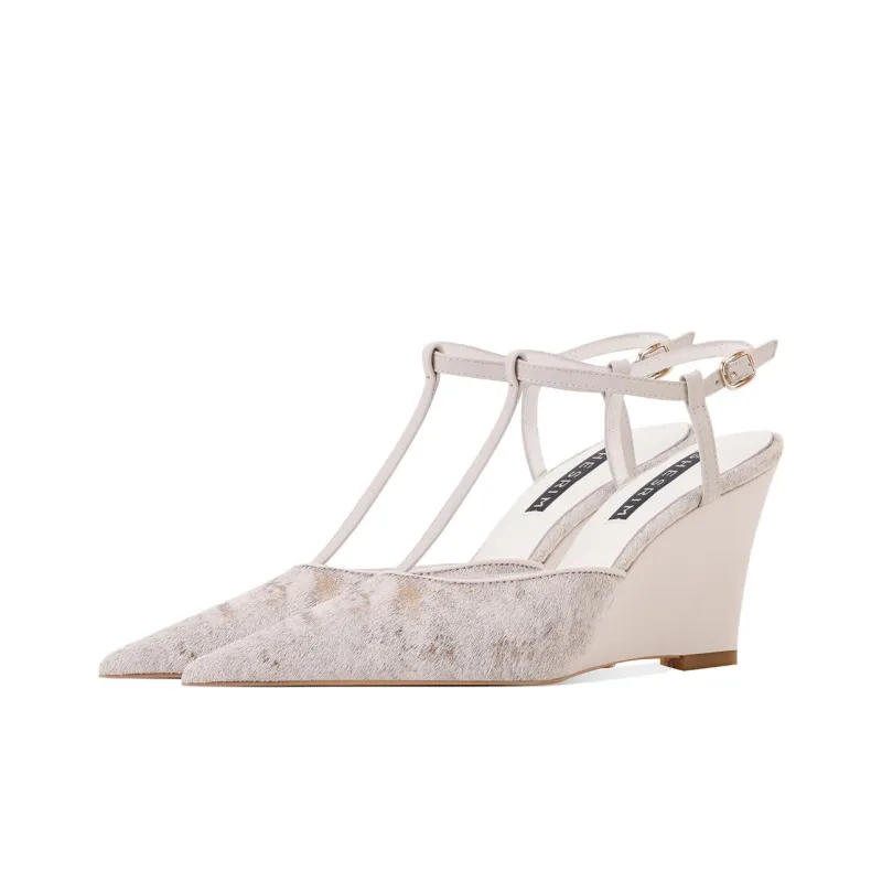 Shesrim High Heels Women's White-1