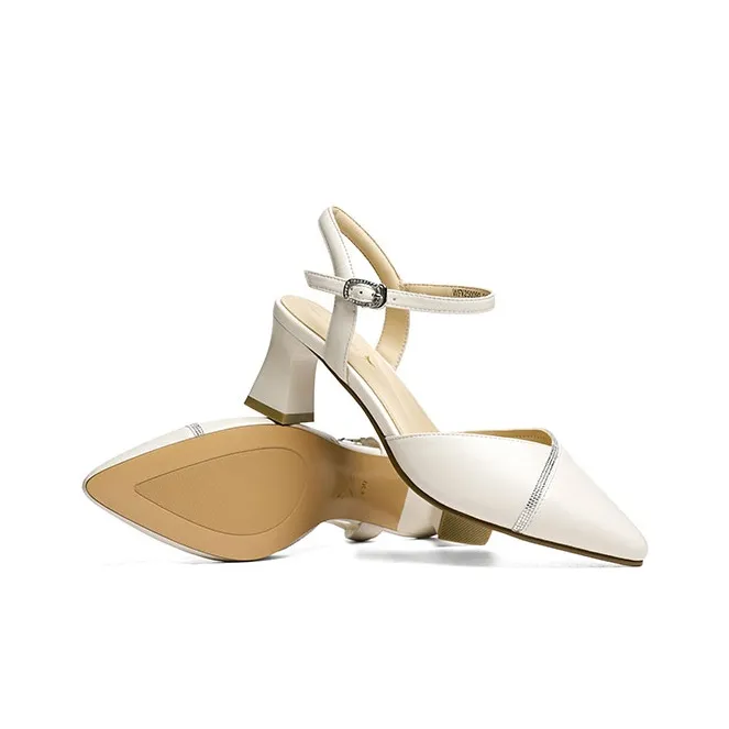 RED DRAGONFLY Chunky Heel High Heel 6.2CM-4