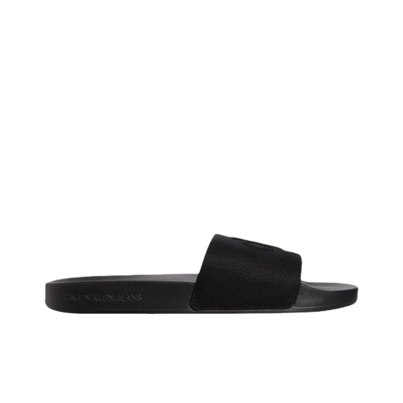 CKJ CALVIN KLEIN JEANS Slide Slippers Men's Black-1