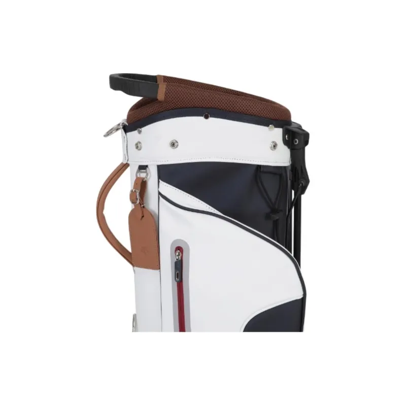 DESCENTE GOLF Polyurethane Storage Bag Unisex Bright White-19