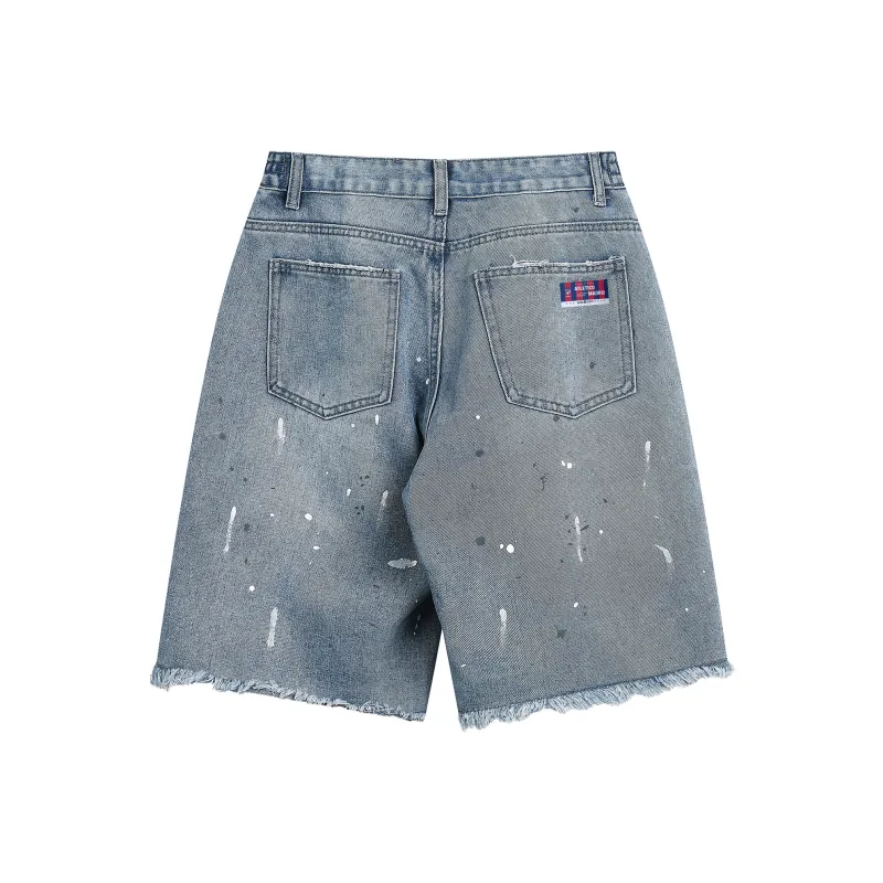 ATLETICO DE MADRID 1903 Denim Shorts Unisex-9