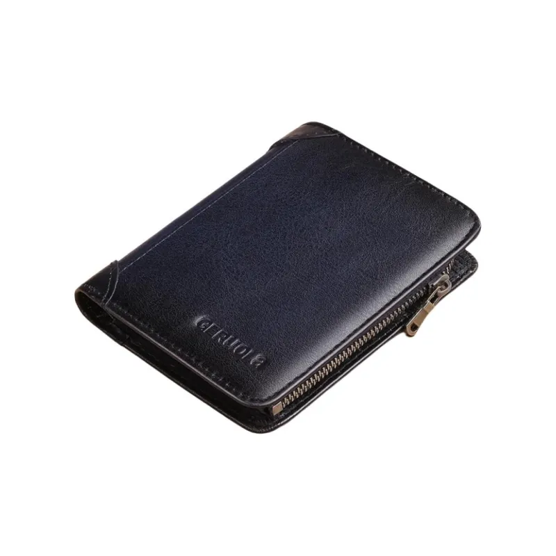Gorora Top Grain Cow Leather Wallet Regular Men's Multicolor-4