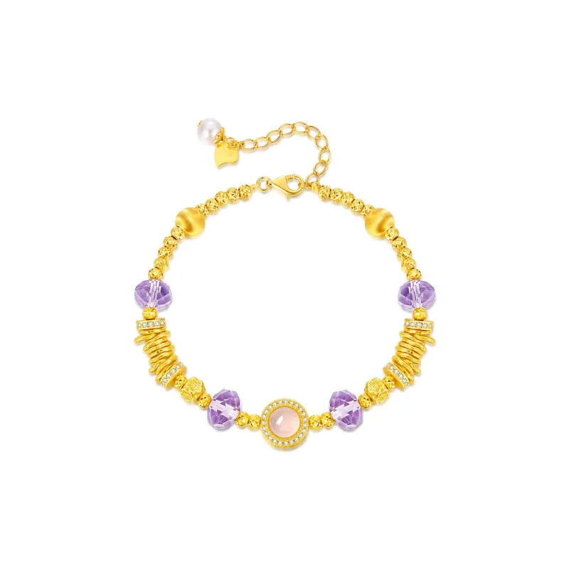 CHOW TAI SENG S925 Silver Bracelets Women's-4