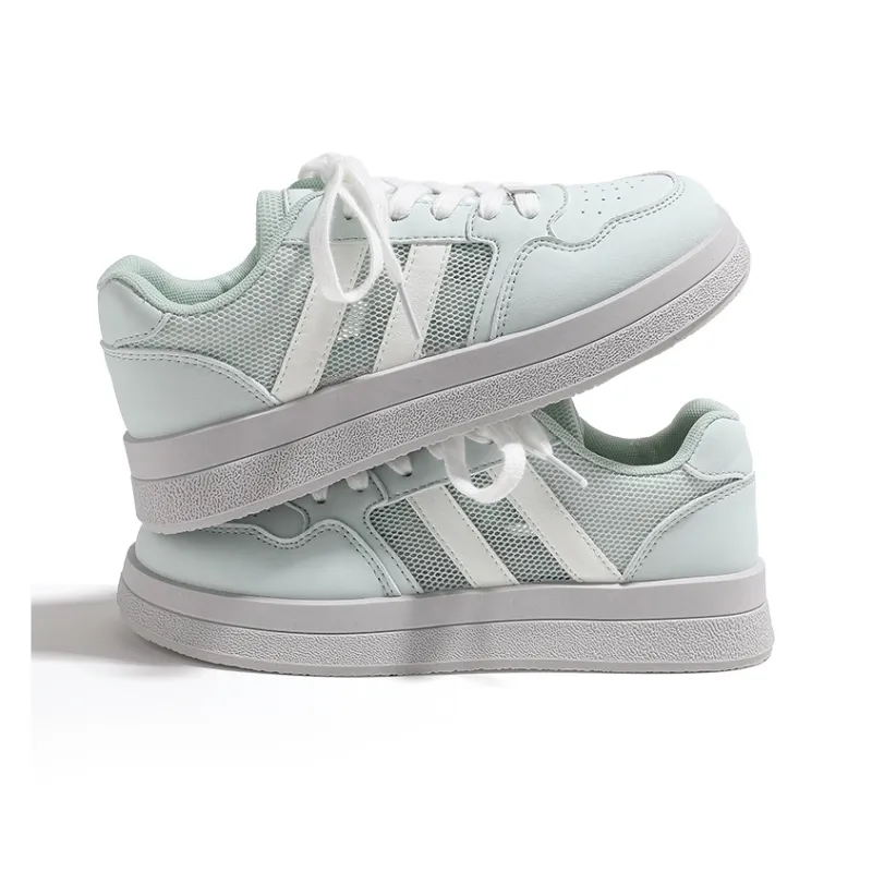HUANQIU Abrasion Resistant Balance Lightweight Low Top Skateboard Shoes Women's-8