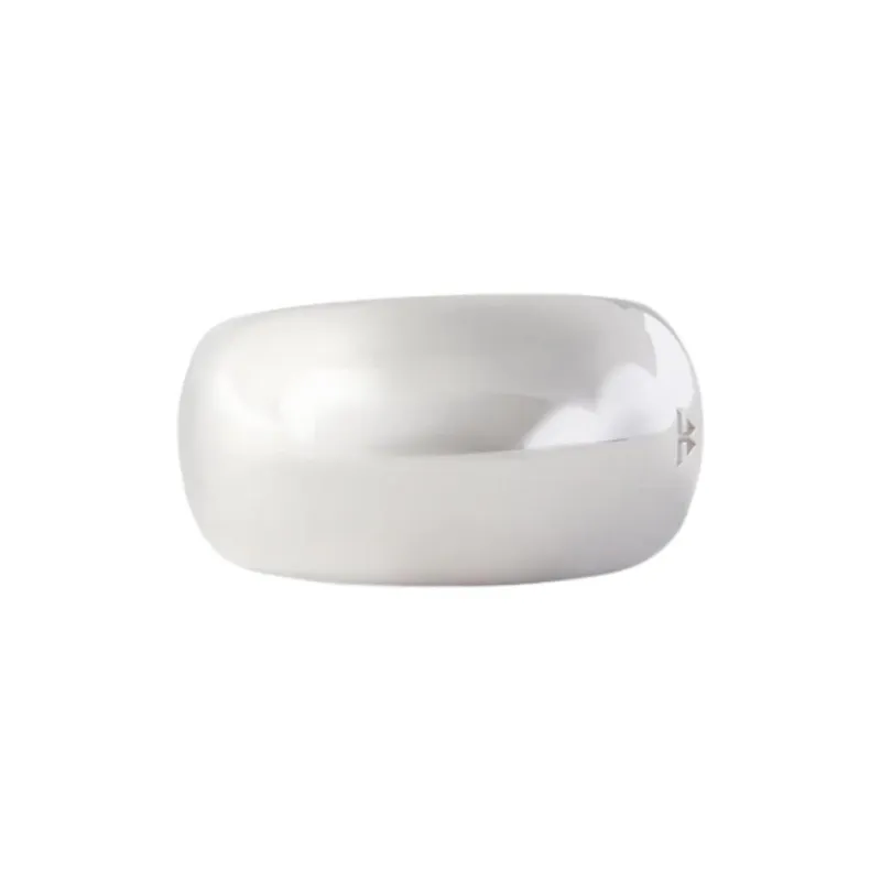 TOM WOOD Silver Ice Band Ring-0