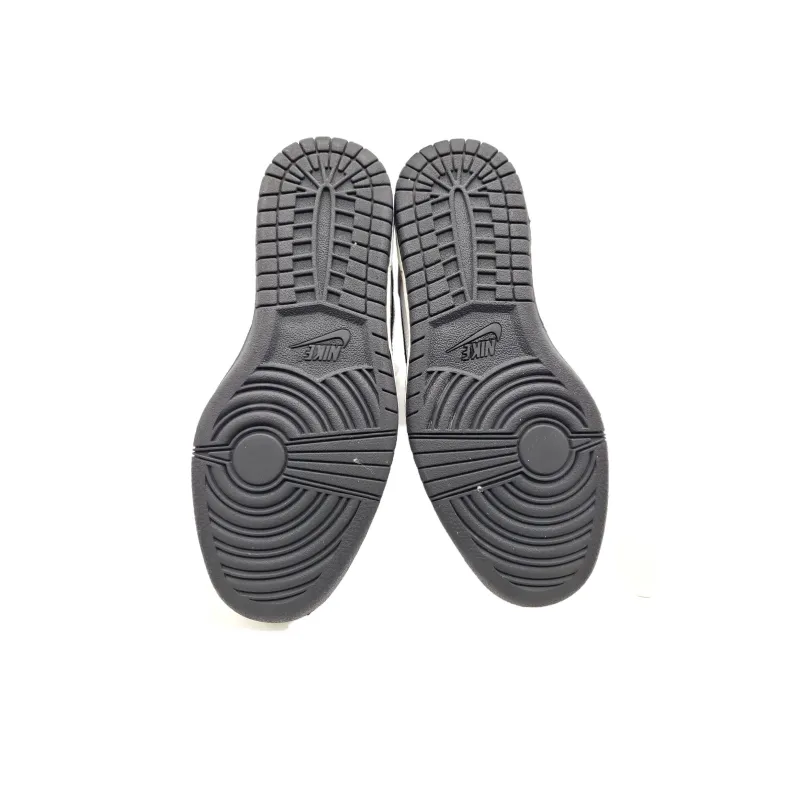 Nike Dunk Anti Slip Wear Resistant High Top Skateboard Shoes Women's Gray-2