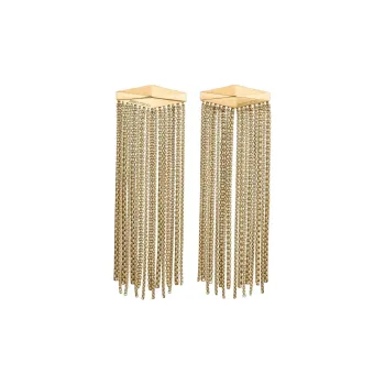 Jimmy Choo Metal Earrings Women's Gold