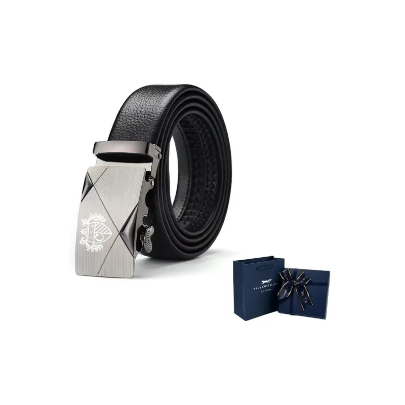 PAUL COSTELLOE Pu Leather Belts Unisex 3.5cm-10