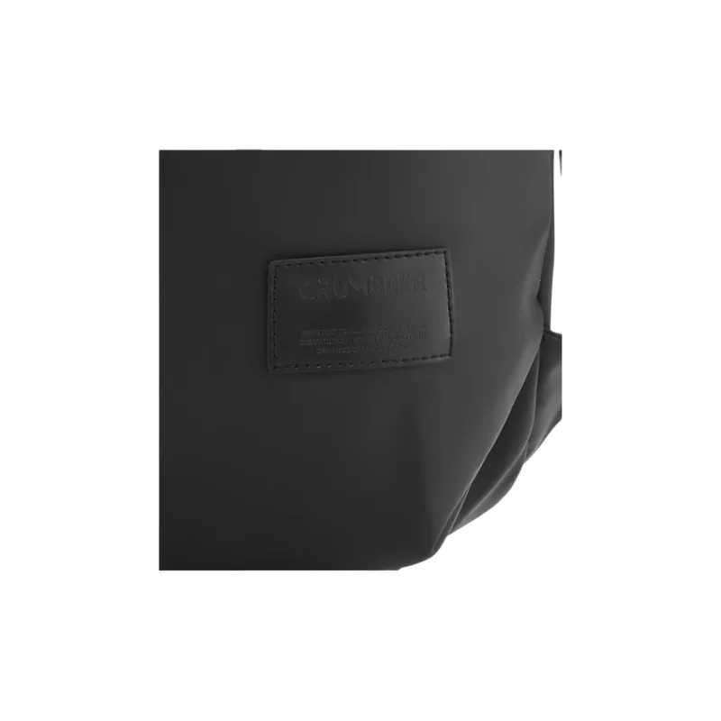 CRUMPLER Waterproof Fabric Backpack Unisex Black-1