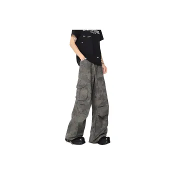 DARK HORSE Oversize Wasteland Style Pants Summer Loose Fit Straight Fit Casual Pants Unisex