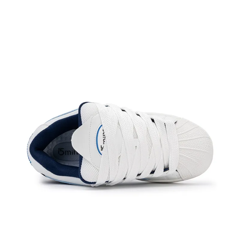 15 MINS Slip Resistant Cushioning Low Top Skateboard Shoes Unisex-33