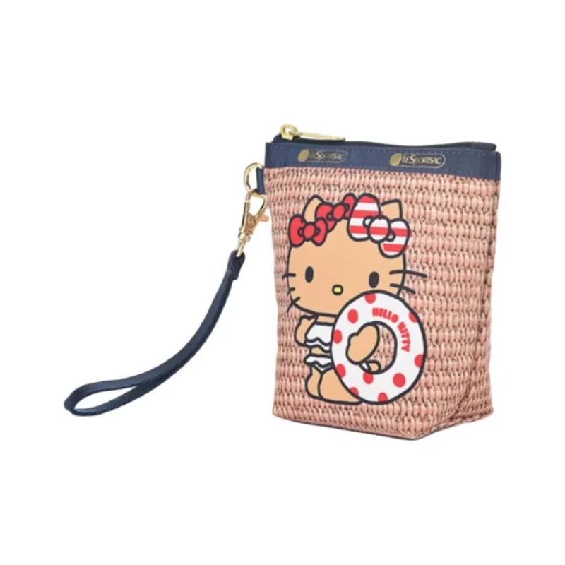 LeSportsac Hello Kitty Hello Kitty Collaboration Fabric Clutch Trumpets Women's Multicolor-1