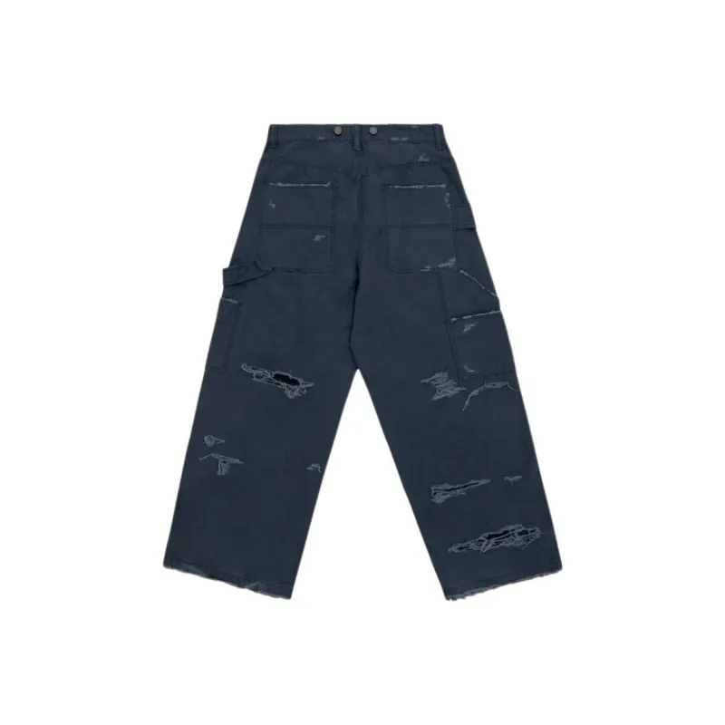 GRAILZ Cargo Pants Men Washed Black-1