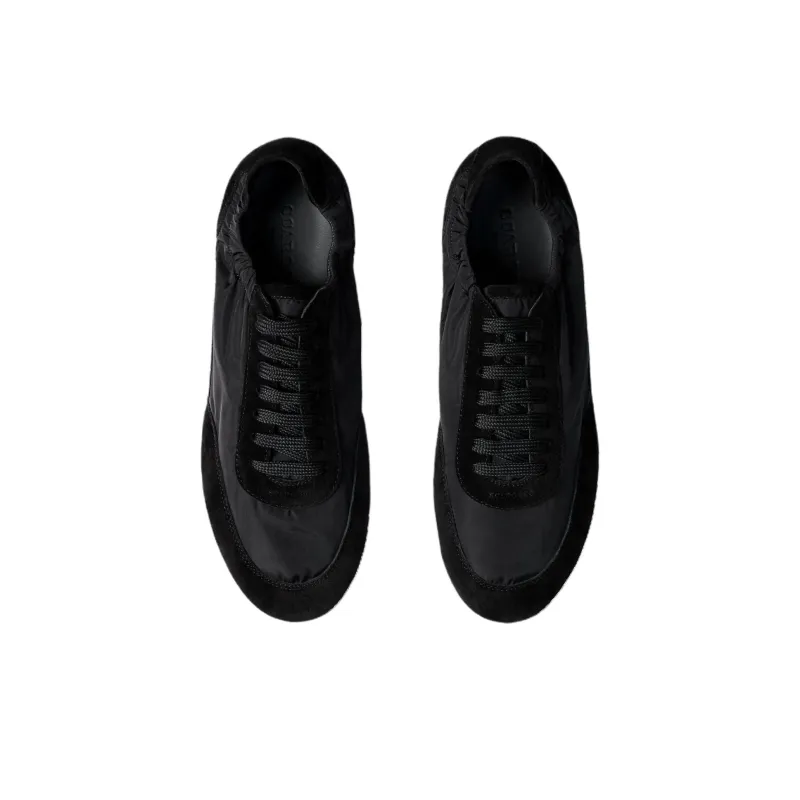 SCAROSSO Abrasion Resistant Breathable Low Top Casual Shoes Men's Black-3