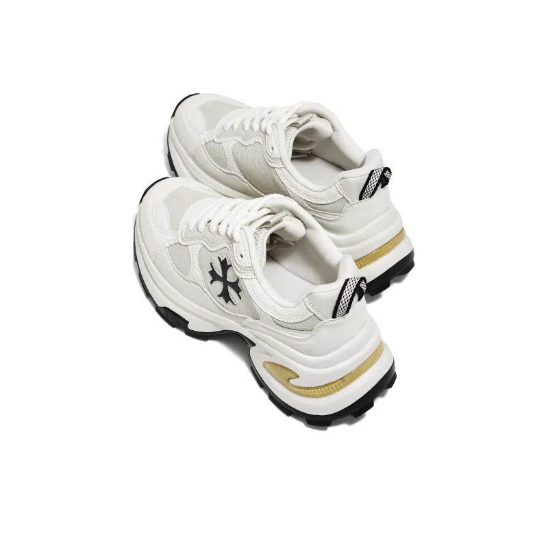 Safiya Low Top Chunky Sneakers Women's Ecru-2