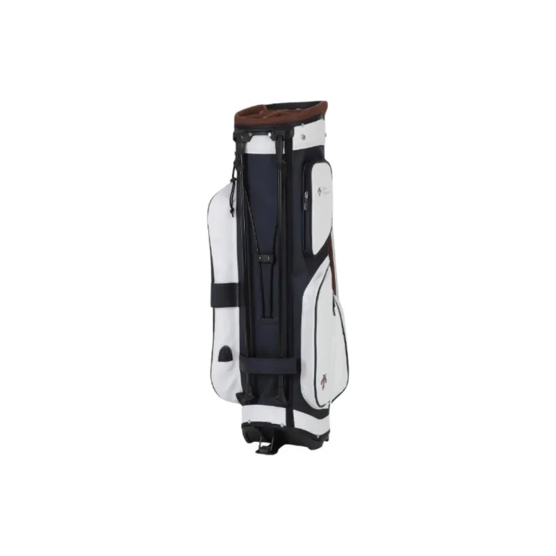 DESCENTE GOLF Polyurethane Storage Bag Unisex Bright White-3