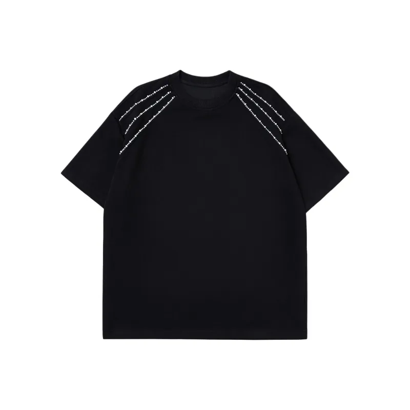 DUATOGE T Shirts Men Black -0