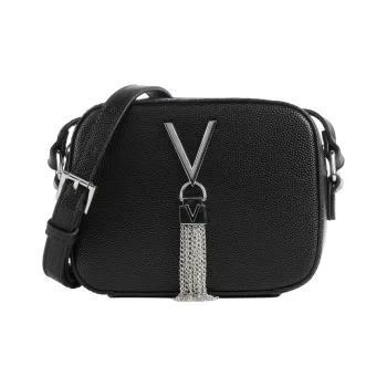 Valentino Synthetic Material Crossbody Bag, Shoulder Bag Women's Black