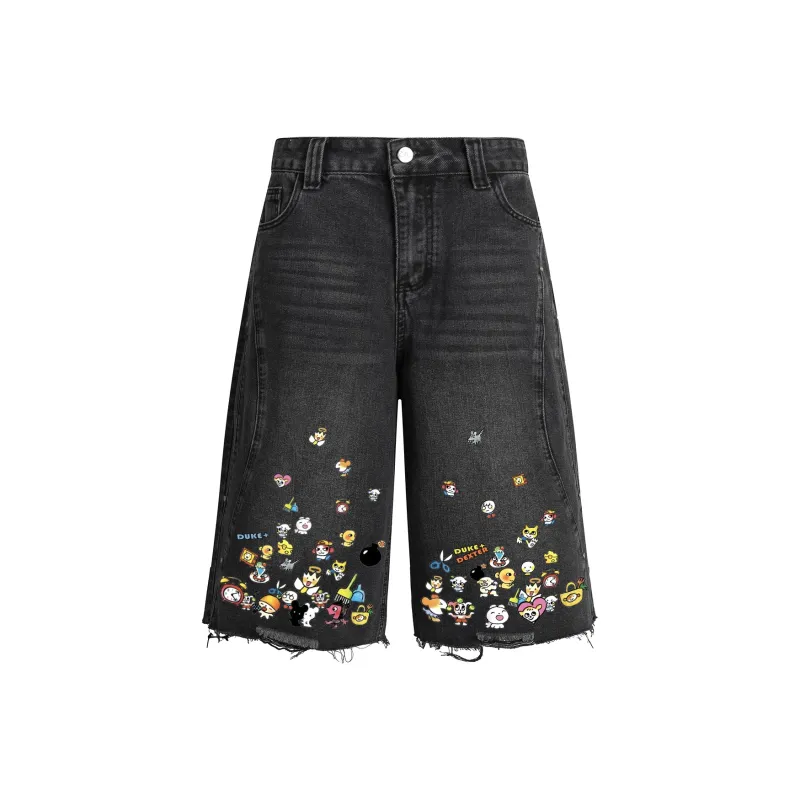 DUKE+DEXTER Denim Shorts Unisex-0