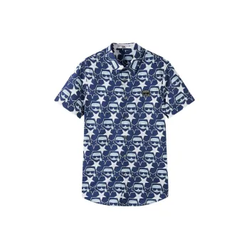 KARL LAGERFELD FW24 Shirt Men's Blue
