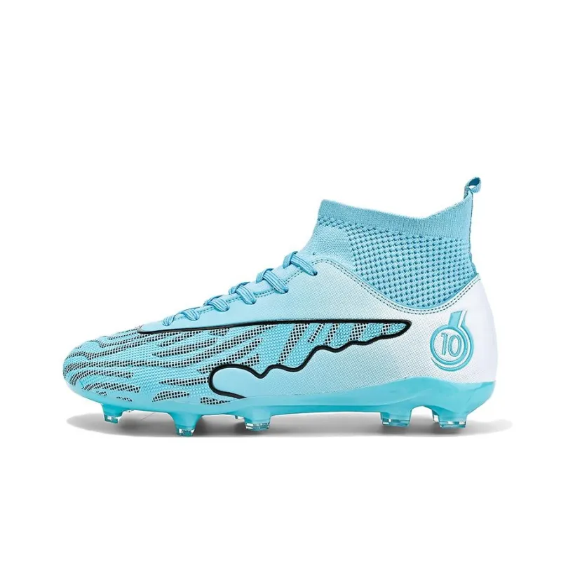 BIANSULONG FG Rubber Long Studs Artificial Ground Breathable Support Impact Resistant Soccer Shoes Unisex-20