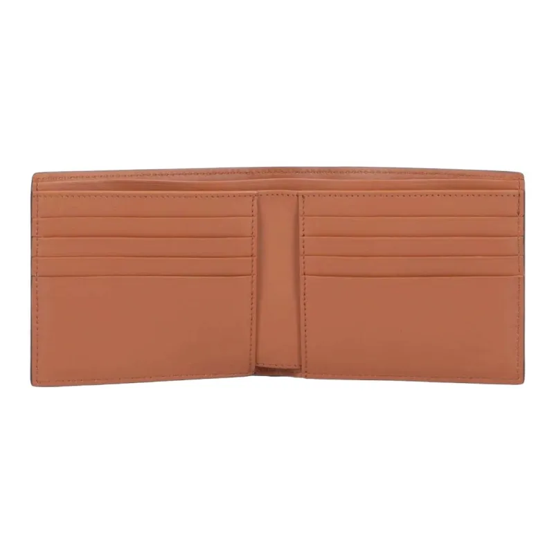 FENDI Leather Wallet Men's Brown-2
