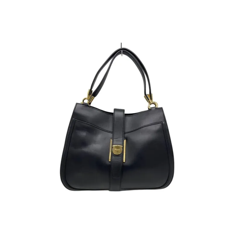 FERRAGAMO Dual Controller Handbag Women's Black-0