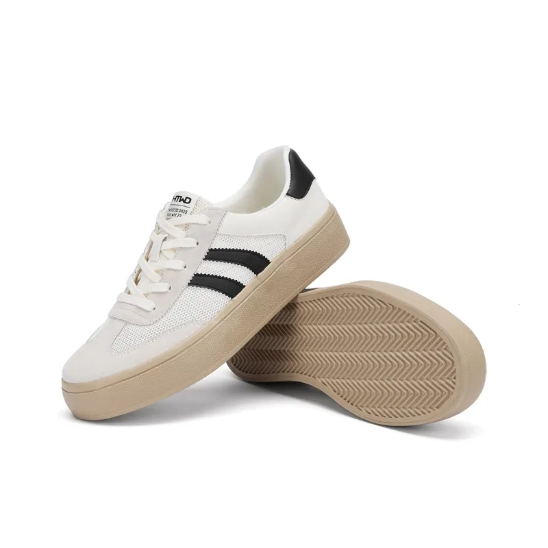 Hotwind Mesh German Army Trainers Lightweight And Breathable Low Top Skateboard Shoes Men's-9