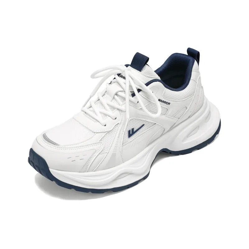 Warrior Abrasion Resistant Lightweight Height Increasing Low Top Chunky Sneakers Unisex-11